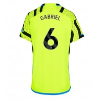 Arsenal Gabriel Magalhaes #6 Vonkajší Ženy futbalový dres 2023-24 Krátky Rukáv